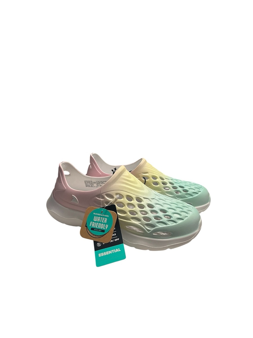 NWT Big Kids ombré Water Shoes Sz 6